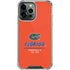 University of Florida Gainesville Est 1853 iPhone 13 Pro Max Clear Case